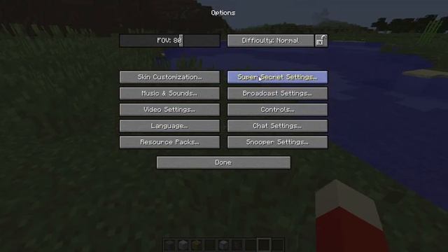 Minecraft's 1.8.9 super secret settings смотреть онлайн