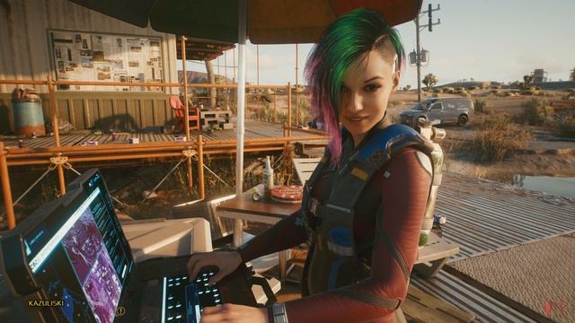Judy Alvarez MaxTac Uniform - Waifu Romance - Cyberpunk 2077 смотреть онлайн