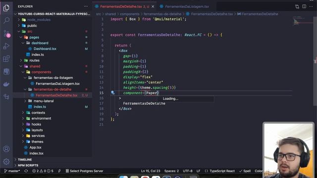 React, Material UI 5 e Typescript: #15 - Ferramentas de detalhe смотреть онлайн