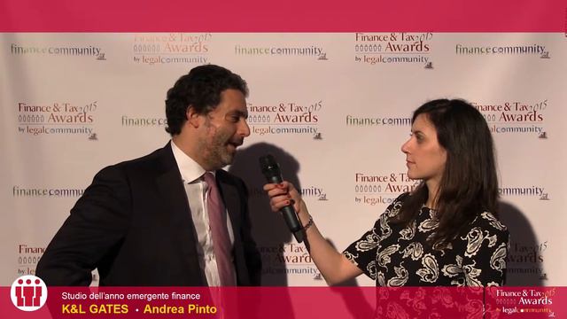 Andrea Pinto - Finance & Tax Awards 2015 by legalcommunity.it смотреть онлайн