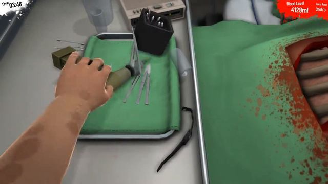 Играем в Surgeon Simulator смотреть онлайн