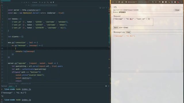 برمجة نظام محادثات : : الجزء الثاني برمجة الخادم الخاص بارسال الاشعارت والرسائل смотреть онлайн