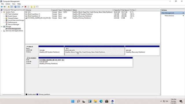 Windows 11 - How to Partition Hard Drives [Tutorial] смотреть онлайн
