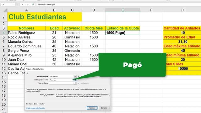 EXCEL función SI y Cambio de color según el Valor de la Celda смотреть онлайн