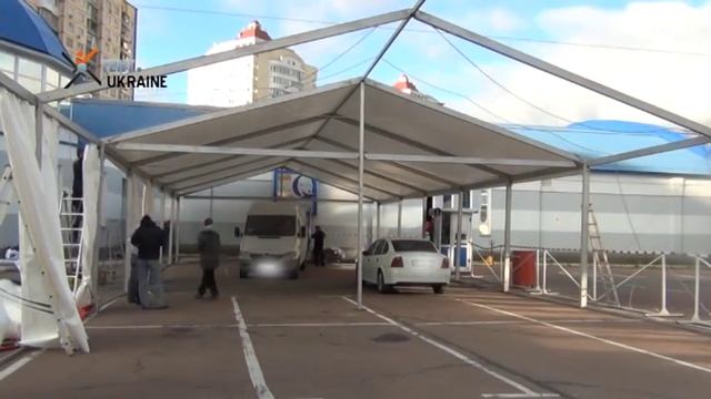 Монтаж Шатра 320м2 смотреть онлайн