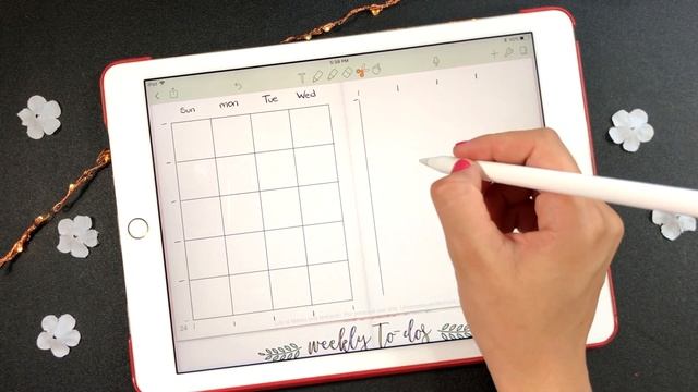 How to Draw a Calendar on Your Digital Planner смотреть онлайн