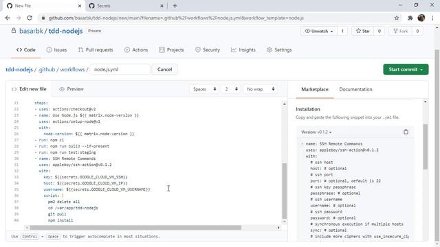 Automating Deployment with Github Actions for Node Js Express Application смотреть онлайн
