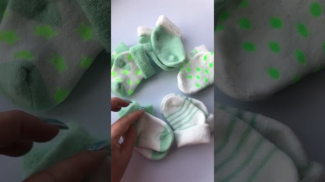 Махровые детские носки для новорожденных | KINDERSLEEP смотреть онлайн