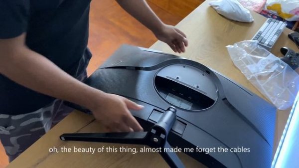 UNBOXING | Samsung Odyssey Gaming Monitor G5, 32" WQHD Curved