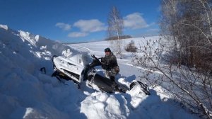 НА что способен  снегоход ТАЙГА ВАРЯГ 550 V Русская механика вектор 551, RM Vector 551i