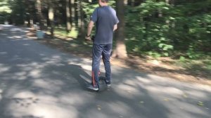 KIWANO KO1 Electric Scooter - электрический гироскутер (моноколесо, моносигвей) с рулём