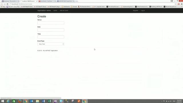 ASP.NET MVC Code First - Bootstrap Button - Video 7 смотреть онлайн