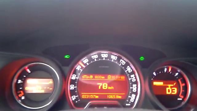 Citroen C5 X7 2.0 HDI 0-100 смотреть онлайн