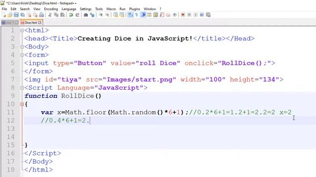 Dice Program In JavaScript (like Snake and Ladders or Ludo) | JavaScript Hindi Tutorials смотреть онлайн