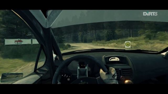 [PC] DiRT 3 | DX11 Max settings | JYVASKYLA Rally | Clean stage - 1:20.801 | Wheel смотреть онлайн