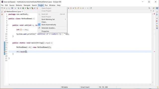 Method in Java | How to call method with Parameters in Java смотреть онлайн