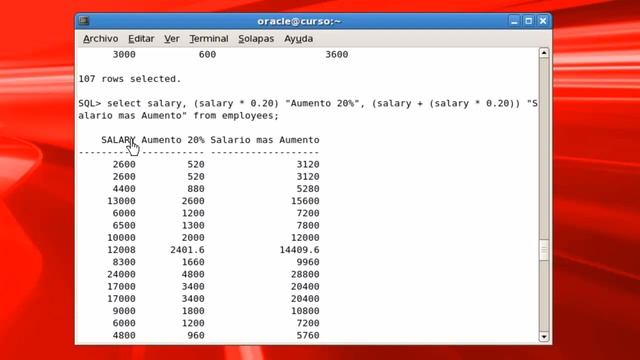 Introduccion al lenguaje SQL - Demostracion Practica - Expresiones, literales y alias (10a) смотреть онлайн