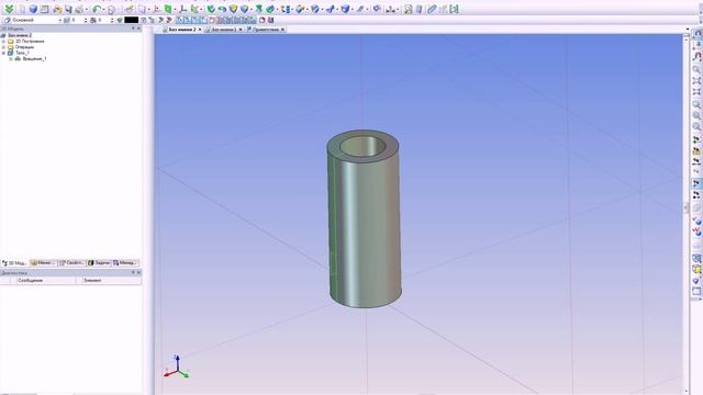Использование функции Спираль в T-FLEX CAD 3D смотреть онлайн