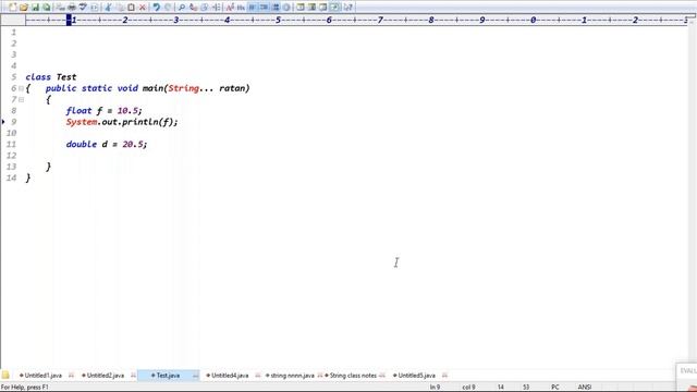 CORE JAVA tutorials || Demo - 5 || by Mr. Ram On 25-03-2021 @5PM IST смотреть онлайн