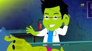 Five Little Monsters Song | Halloween Songs for Kids | Nursery Rhymes for Childrens