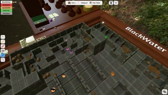 Playing Tabletop Simulator: dnd dungeon crawl смотреть онлайн