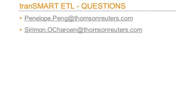 2014AM Peng tranSMART ETL смотреть онлайн