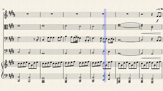 Jenny of Oldstones (from Game of Thrones) - French horn, strings, piano | Sheet music смотреть онлайн