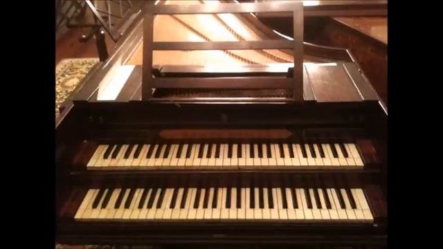 W. F. Bach Harpsichord Sonata in A minor, Michele Benuzzi смотреть онлайн