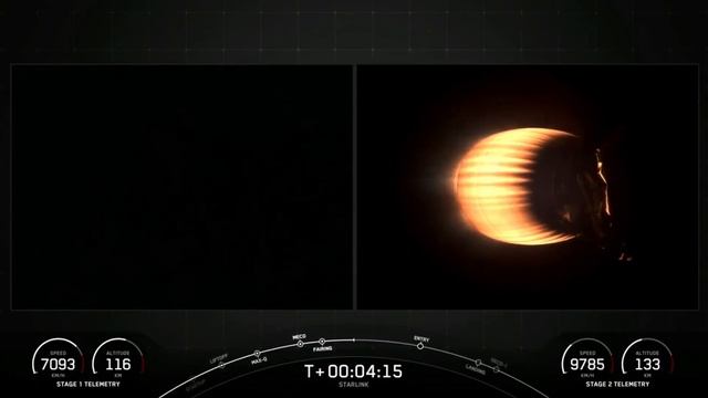 SpaceX launches 23 Starlink satellites and nails landing on 76th orbital mission of 2023 смотреть онлайн