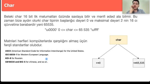 3.6 Java 17 Dərsləri | Char və Unicode haqqında смотреть онлайн