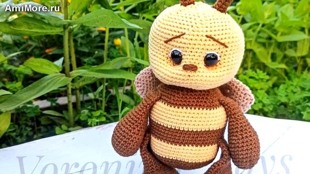 Амигуруми: схема Пчёлка Мия. Игрушки вязаные крючком - Free crochet patterns. смотреть онлайн