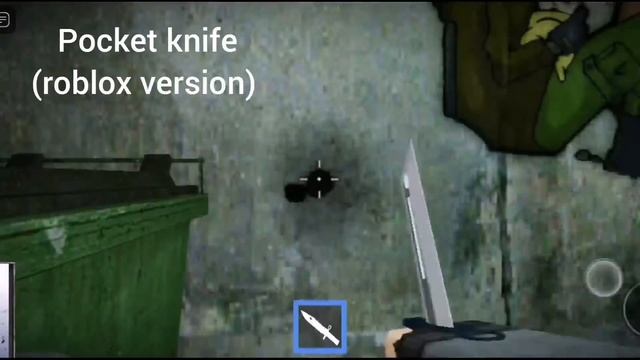 Cry of fear and cry of fear (roblox version) weapons showcase. смотреть онлайн
