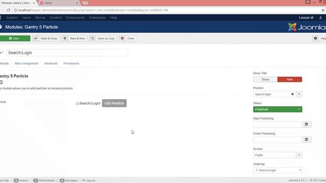 Gantry 5 - "Search/Login" Particle (Lawyer) смотреть онлайн