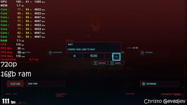 Cyberpunk 2077 - Ryzen 5 3400G Vega 11 & 8GB RAM [Patch 1.05] смотреть онлайн