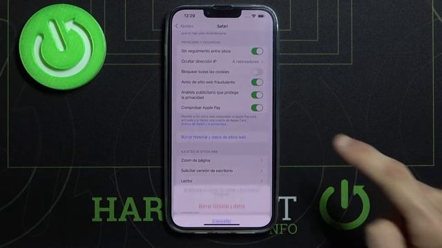 Cómo borrar historial de Safari en iPhone 13 Pro Max - eliminar datos de navegación смотреть онлайн
