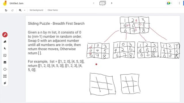 Sliding Puzzle Problem - Breadth First Search смотреть онлайн
