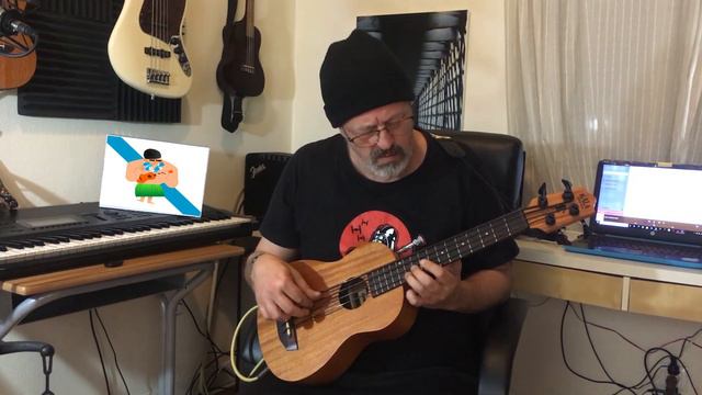 SCHOOL DAYS - STANLEY CLARKE - KALA U-BASS COVER смотреть онлайн