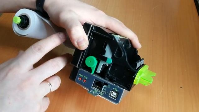 ТО термопринтера Custom TG2480 смотреть онлайн