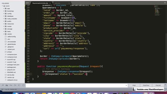 Integrate Payumoney in Laravel (II) | Order Placement with Payumoney | Create Success / Fail Pages смотреть онлайн