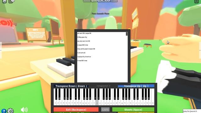 Как играть "Гимн России" на пианино в Roblox смотреть онлайн