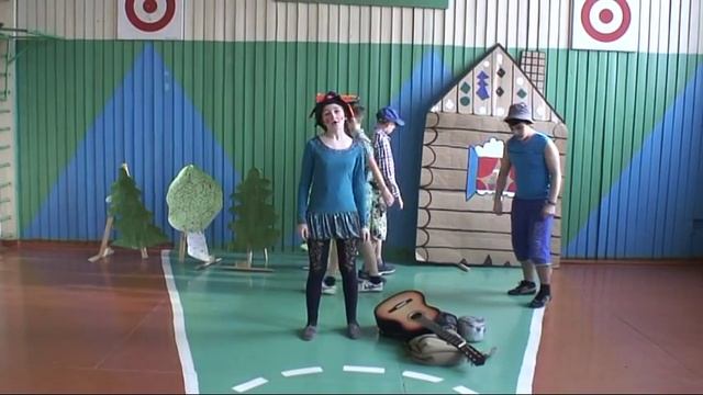 4 школа. Экологическая сценка 20.2.2017