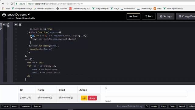 pouch db vuejs смотреть онлайн