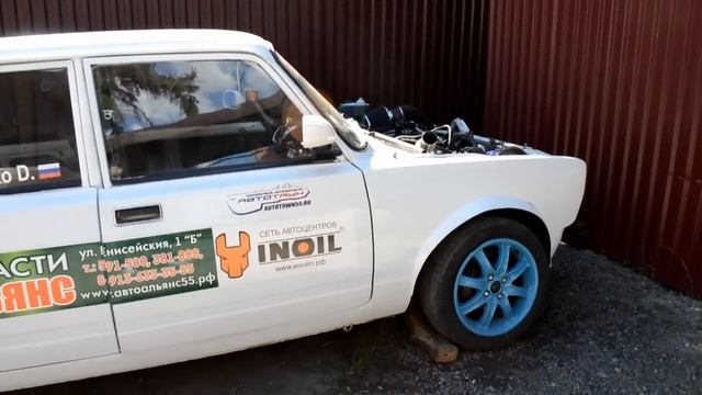 SWAP ДВС 21126 TD04L в 2107 смотреть онлайн