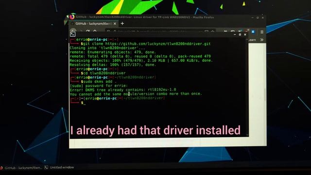 TPlink wn8200nd not working in Kali Linux [FIXED] #hacker #linux #hack #kalilinux #tplink #fix смотреть онлайн