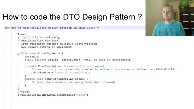 Java Interview : Singleton design pattern смотреть онлайн