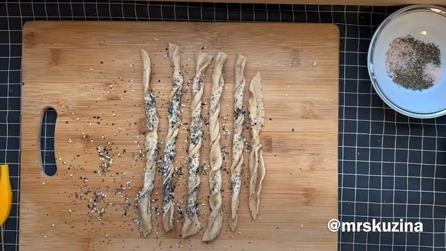 Хлебные палочки Гриссини смотреть онлайн