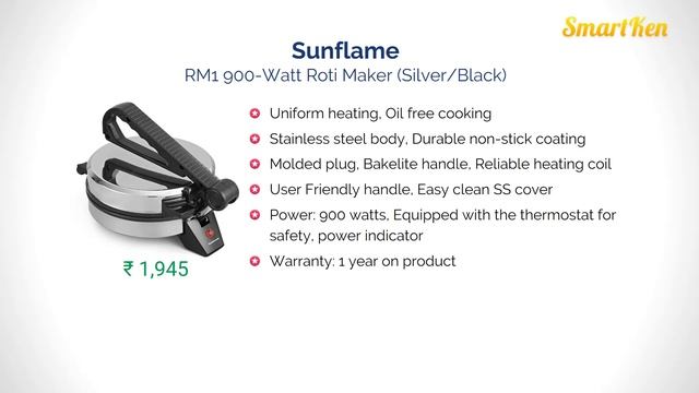 5 Best Roti Makers in India with Price смотреть онлайн