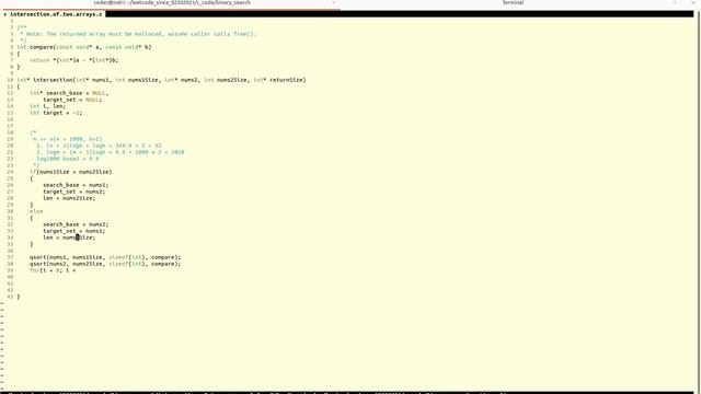 Leetcode -- Oral.Mind: Intersection of Two Arrays -- 20220206 -- Accepted смотреть онлайн