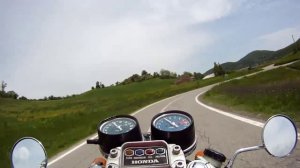 Moto Guzzi V7-Racer and Honda CB500 Four GAAASSS