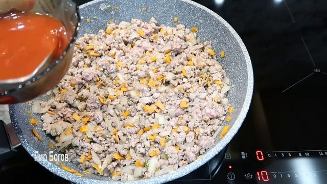 Макароны с фаршем. Простой рецепт ужина на одной сковороде. Макароны не варю! смотреть онлайн